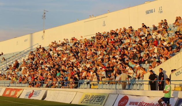 Stadion Stanovi, Zadar – MAXtv Prva liga, 8. kolo, NK Zadar – NK Slaven Belupo. Photo: Filip Brala/PIXSELL
