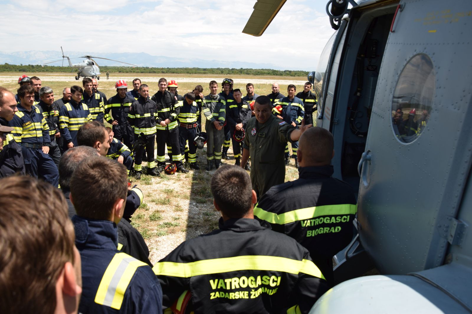 Pripreme za PP sezonu u zrakoplovnoj bazi zemunik