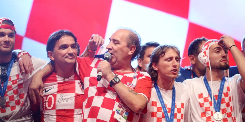 Mladen Grdović i Luka Modrić
