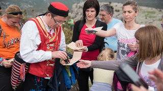 Drugi Planinarski pohod “Hajdemo do Vrane” 2. travnja 2016. Foto: Vinko Pešić