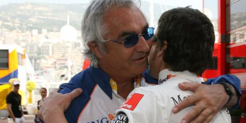 Fabio Briatore i Fernando Alonso Fabio Briatore i Fernando Alonso