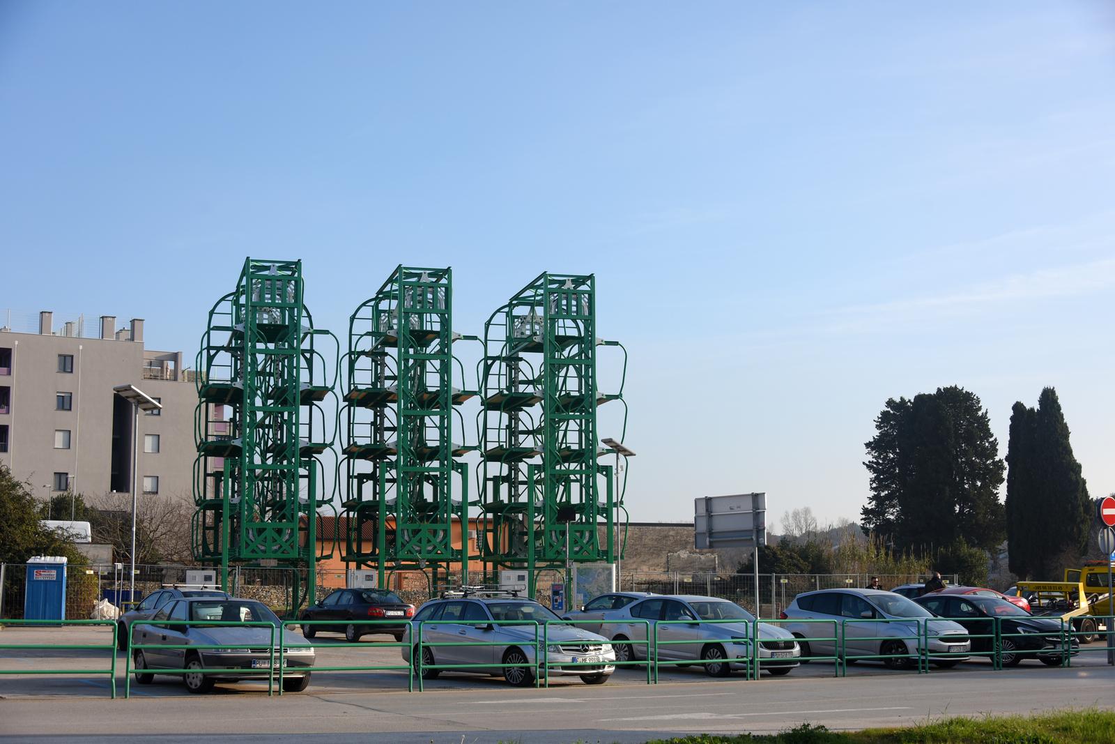 Pula uskoro dobiva tri rotirajuće garaže