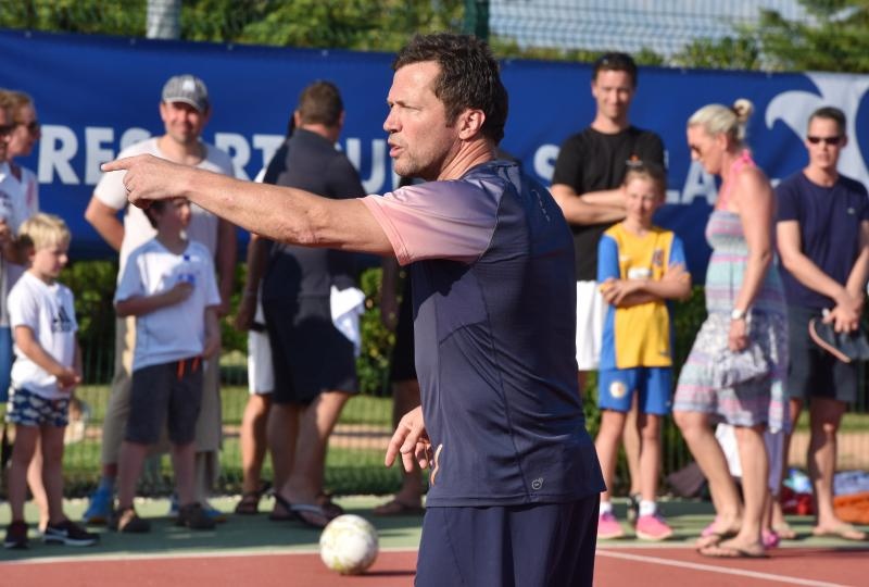 Legendarni Lothar Matthäus trenirao s klincima na Punta Skali. Photo: Hrvoje Jelavić/PIXSELL