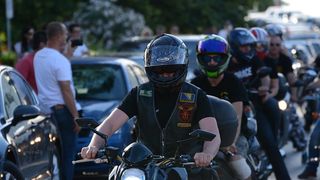 Defile bajkera ulicama Zadra u povodu 10. rođendana Moto kluba Beštije. Foto: Jadra NeveraZD Defile bajkera ulicama Zadra u povodu 10. rođendana Moto kluba Beštije. Foto: Jadra NeveraZD