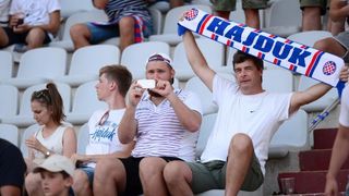 Stadion Poljud, Split – Uzvratna utakmica doigravanja za Europsku ligu, HNK Hajduk – FC Slovan Liberec 0-1. Photo: PIXSELL
