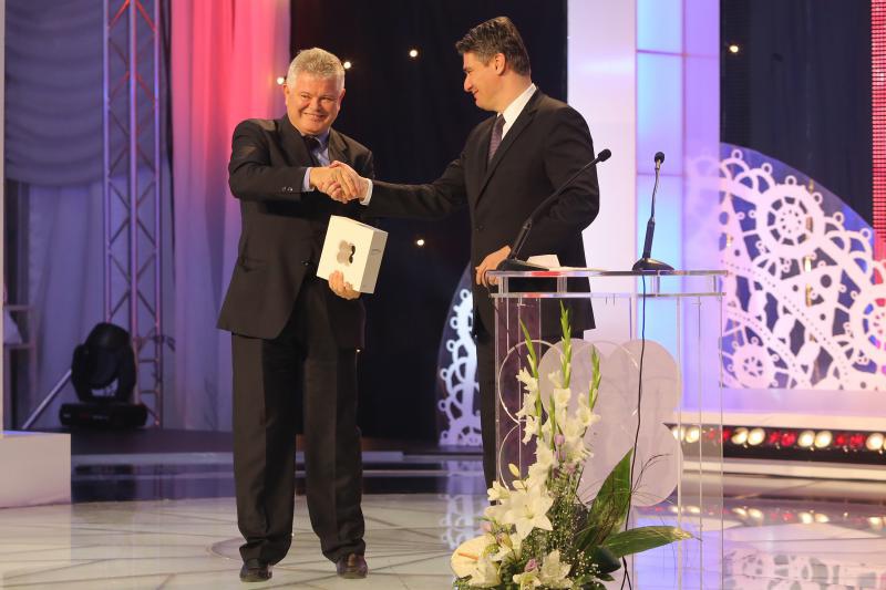 25.10.2013., Zadar – U Falkensteiner hotelu u Punta Skali dodjeljene su nagrade “Covjek – kljuc uspjeha u turizmu”. Svecanosti su prisustvovali premijer Zoran Milanovic te ministri Darko Lorencin i Gordan Maras te brojni drugi uvazeni gosti. Photo: Fili