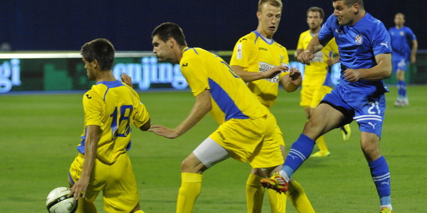Zagreb, 210712.Stadion Maksimir.Susret prvog kola 1.HNL izmedju NK Dinama i NK Intera.Na fotografiji: 21 Fatos Beqiraj – NK DInamo.Foto: Admir Buljubasic / CROPIX