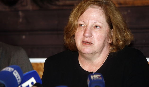 Rijeka, 020513.
Ministrica kulture Andrea Zlatar Violic i gradonacelnik Rijeke Vojko Obersnel potpisali su Sporazum o suradnji u provedbi projekta rekonstrukcije i uredjenja kulturno turisticko poduzetnickog i administrativnog kompleksa Rikard Bencic. U k