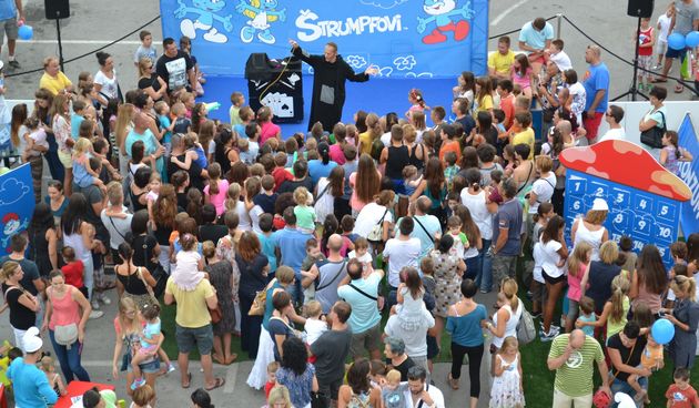 Štrumpf ludnica zarazila i Zadrane