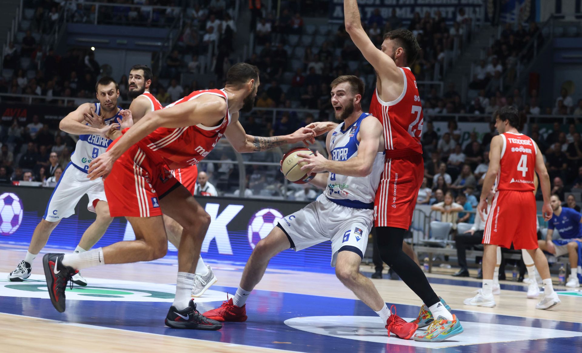 AdmiralBet ABA liga, 6. kolo: KK Zadar – KK Crvena Zvezda 77-84