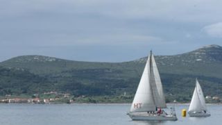 Sa zadarske rive startala je 30. jubilarna Zadarska regata koja se jedri od Zadra do Preka u organizaciji JK Uskok. Photo: Dino Stanin/PIXSELL