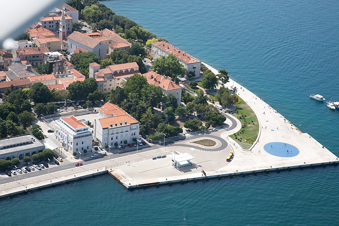 Grad Zadar iz zraka, foto: Leo Banić
