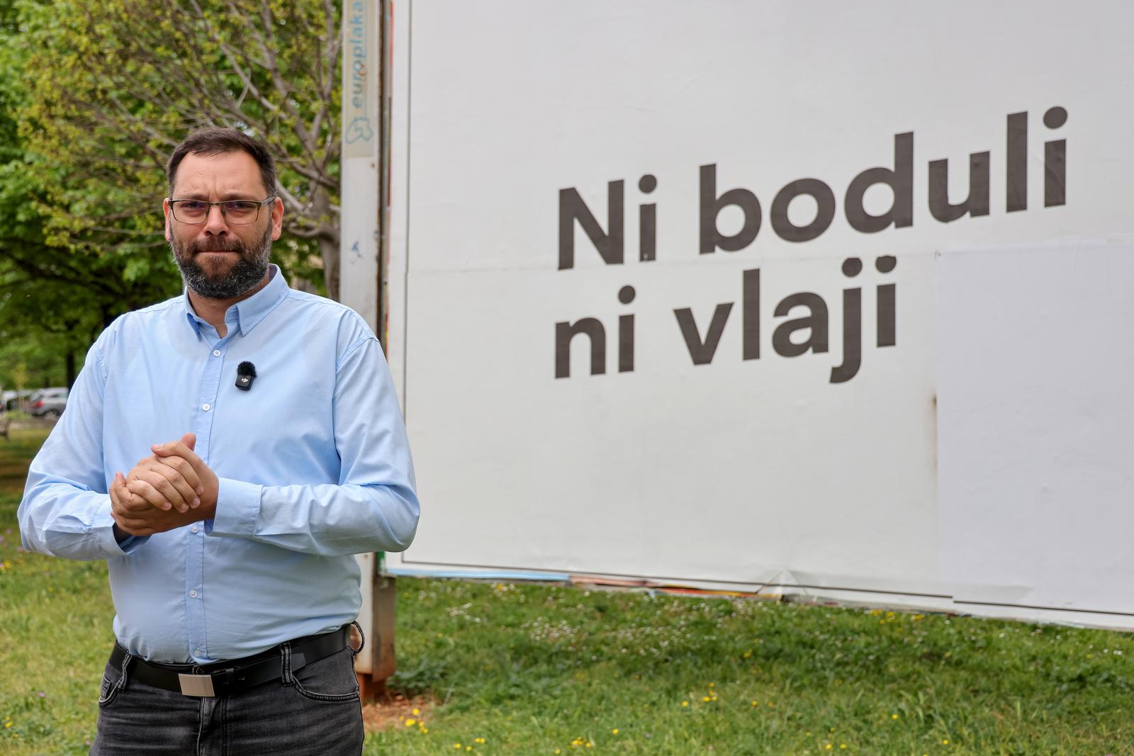 SDP-ov kandidat za zadarskog župana Jure Zubčić održao je konferenciju za novinare