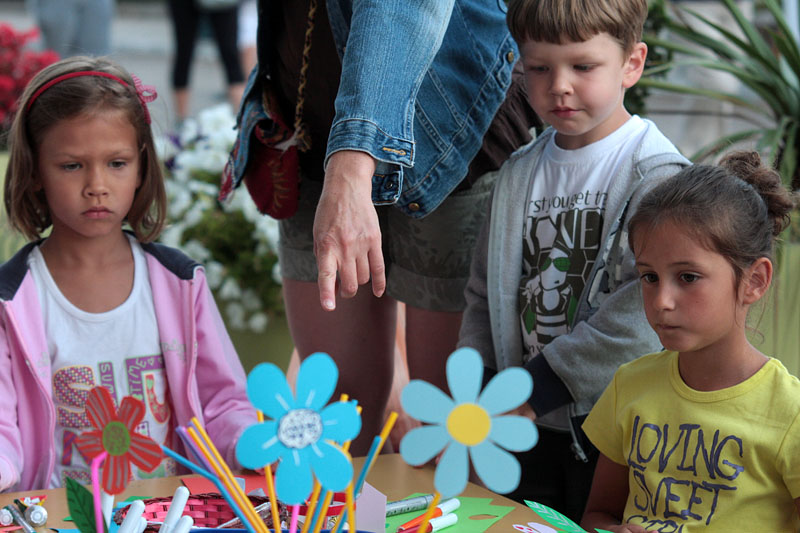 Likovna radionica u Sv. Filipu i Jakovu, foto: L. Juravic