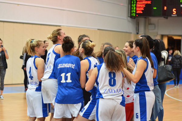 Polufinale doigravanja za prvakinje Hrvatske: ŽKK Zadar – ŽKK Trešnjevka 73-70 Polufinale doigravanja za prvakinje Hrvatske: ŽKK Zadar – ŽKK Trešnjevka 73-70