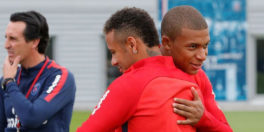 Mbappe i Neymar Mbappe i Neymar