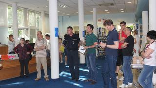 U Gradskoj knjižnici otvorena izložba “Crna šuma” Damira Hoyke