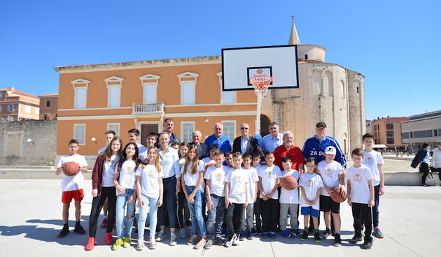 Košarkaške legende zaigrale sa Zadranima na Forumu
