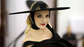 U sklopu tribine Moda osamdesetih – modni laboratorij za 21. stoljece odrzana odrzana modna revija Avangardna moda osamdesetih. Zvoncica Vuckovic. Photo: Robert Anic/PIXSELL