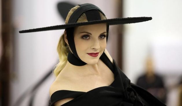 U sklopu tribine Moda osamdesetih – modni laboratorij za 21. stoljece odrzana odrzana modna revija Avangardna moda osamdesetih. Zvoncica Vuckovic. Photo: Robert Anic/PIXSELL