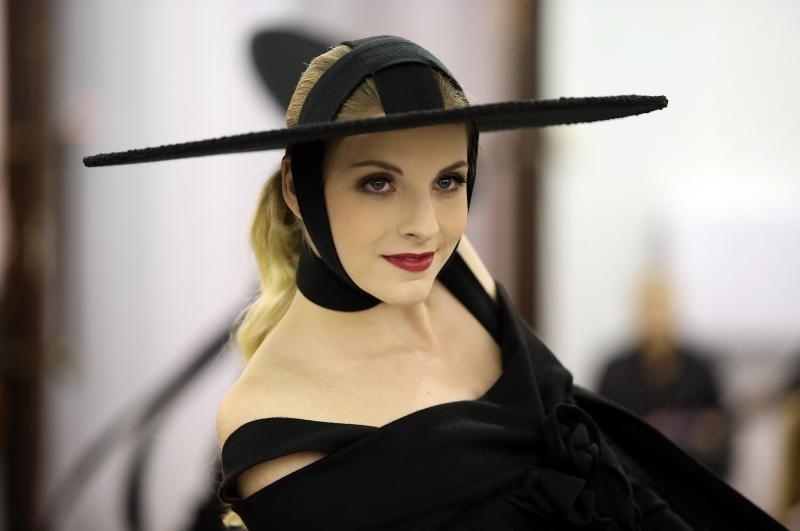 U sklopu tribine Moda osamdesetih – modni laboratorij za 21. stoljece odrzana odrzana modna revija Avangardna moda osamdesetih. Zvoncica Vuckovic. Photo: Robert Anic/PIXSELL