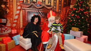 Sveti Nikola u Supernova centru 6. prosinca 2016.  Foto: Iva Perinčić