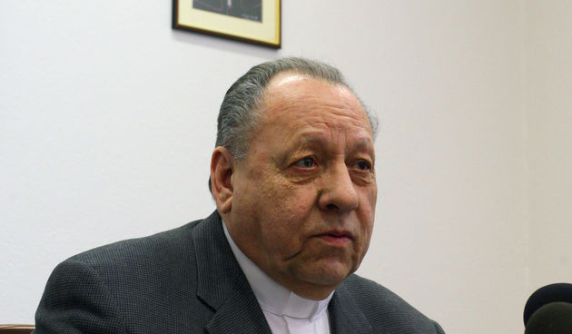 Ordinarijat Zadarske nadbiskupije . Don Milivoj Bolobanic privremeni upravitelj Zadarskom nadbiskupijom predstavio se novinarima prvi put na novoj funkciji . Foto: Vladimir Ivanov / CROPIX