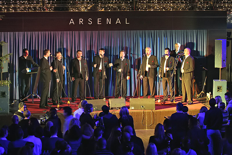 Božićni koncert klape Intrade u Arsenalu (foto: Marin Gospić)