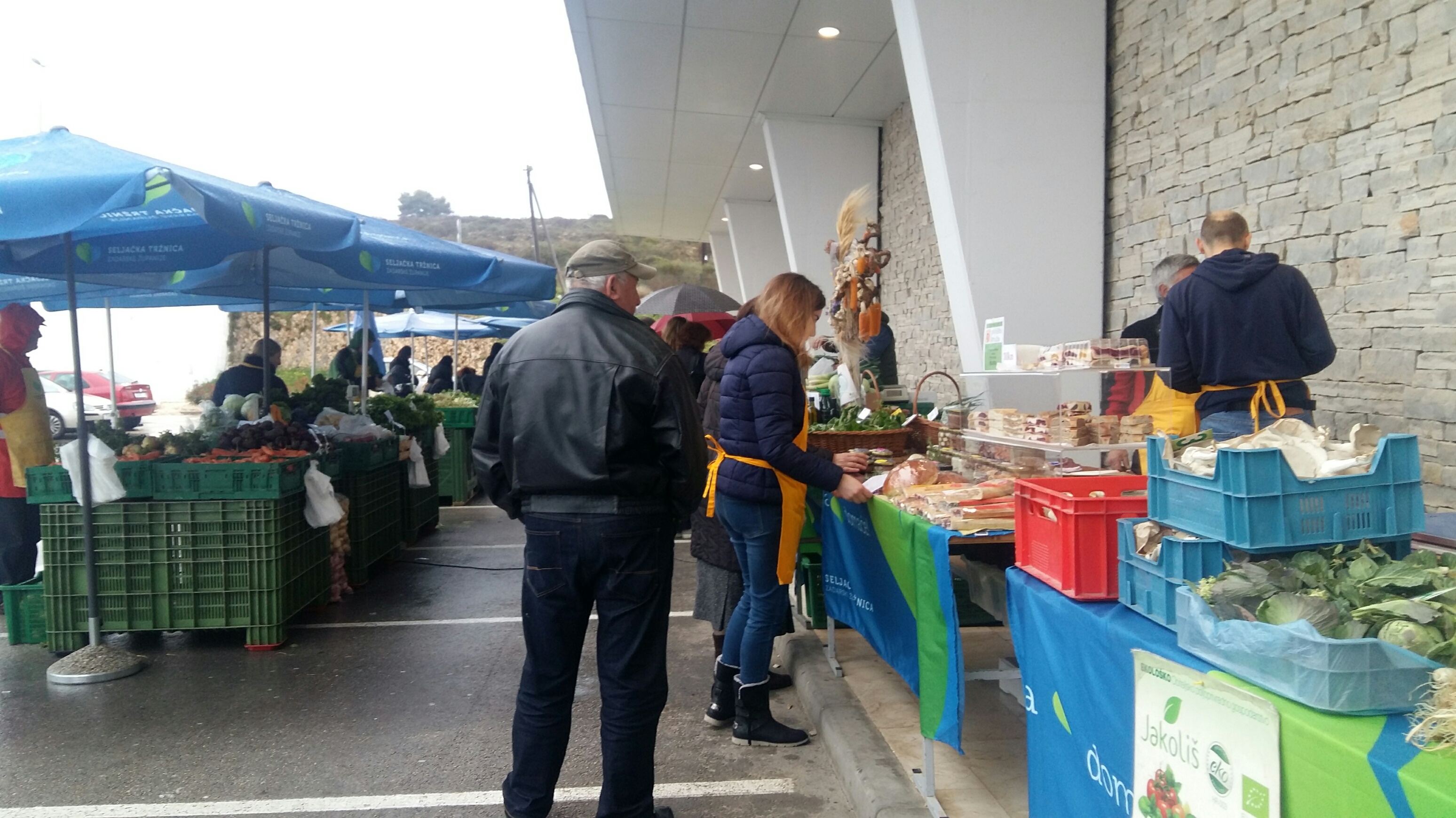 Velika subota na Seljačkoj tržnici u Zadru