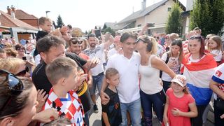 Doček Zlatka Dalića u Varaždinu