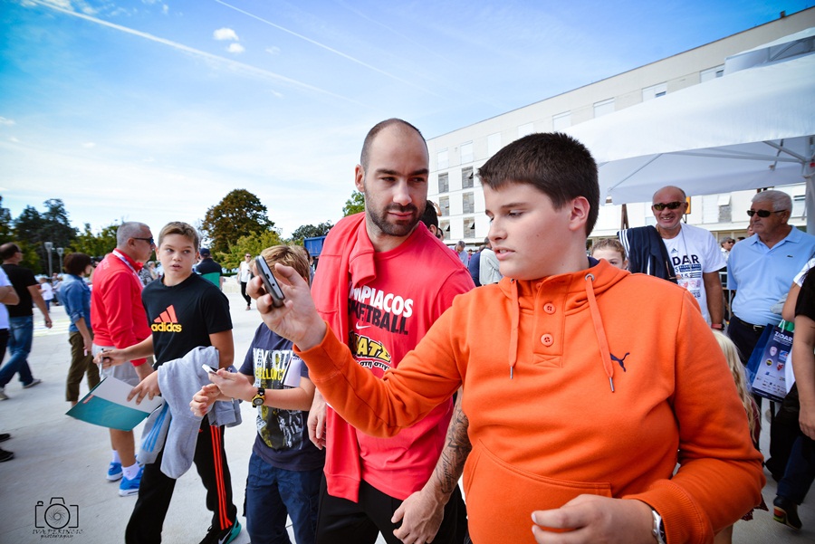ZDBT: Kids day u društvu košarkaških velikana ; foto Iva Perinčić