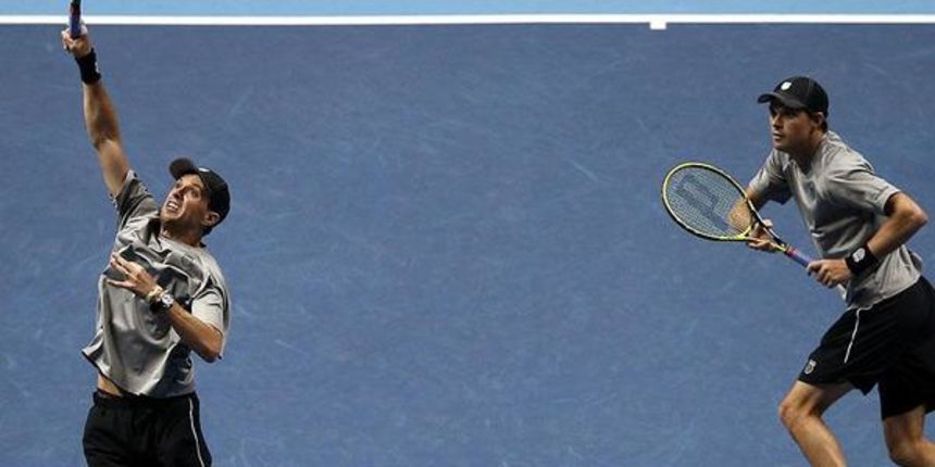 Bob i Mike Bryan, foto: twitter/getty