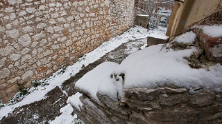 Snijeg u Bibinjama 3. veljače 2012, Foto: Leo Banić