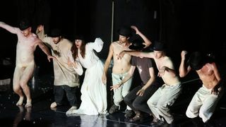 U sklopu Medjunarodnog festivala suvremenog kazalista Zadar snova, u kazalistu lutaka odrzana je predstava Grobnica za Borisa Davidovica. Photo: Filip Brala/PIXSELL