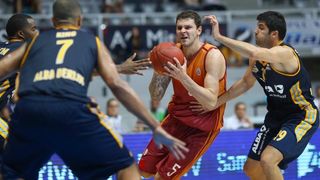 Drugi dan Zadar Basketball turnira u dvorani Krešimira Ćosića: susret izmedju Galatasaray Liv Hospital i Alba Berlin. Photo: Filip Brala/PIXSELL