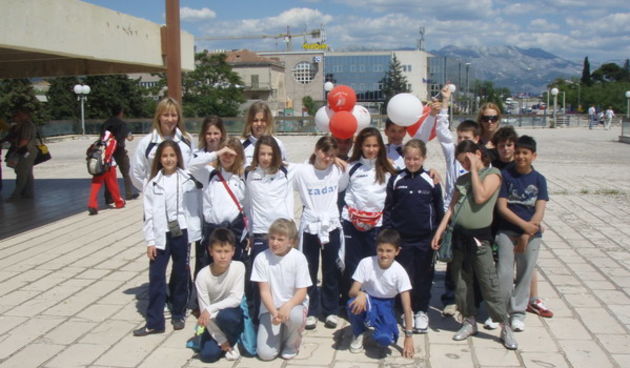 Plivaci PK Zadar na splitskim Gripama