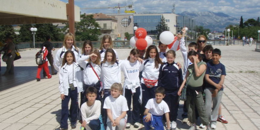 Plivaci PK Zadar na splitskim Gripama Plivaci PK Zadar na splitskim Gripama