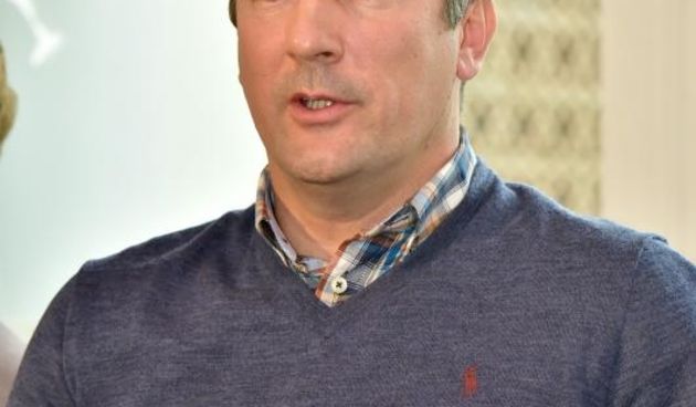 Vodstvo NK Zadra odrzalo je konferenciju za medije na kojoj je predstavljen novi trener NK Zadra Igor Stimac. Sportski direktor Josip Bajlo i Igor Stimac. Photo: Dino Stanin/PIXSELL