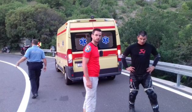 HGSS – motociklistička nesreća