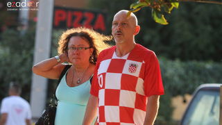 Bibinje: Navijanje za Vatrene i fešta nakon pobjede nad Engleskom