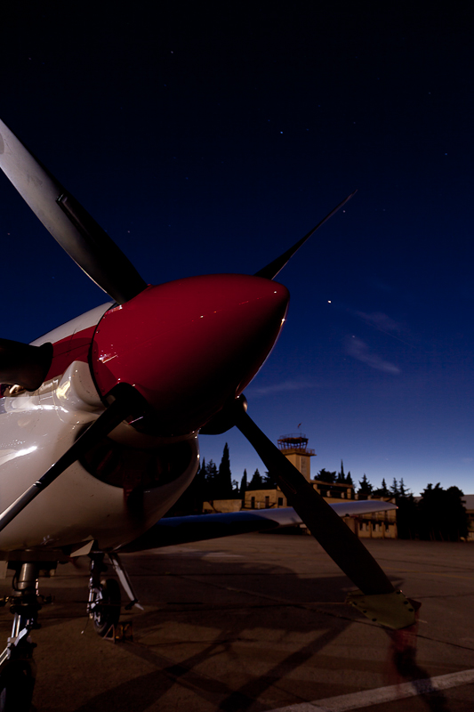 Noćno letenje u zrakoplovnoj bazi Zemunik, foto: Darko Belančić