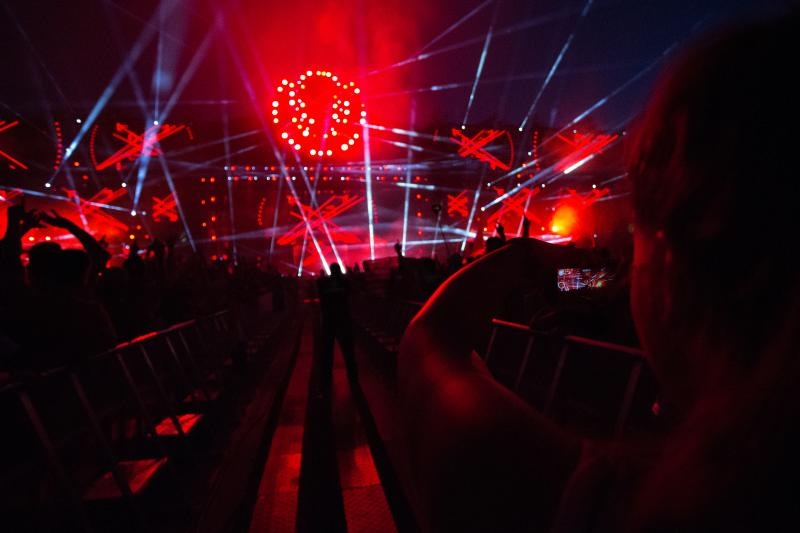 Prvi dan ULTRA Europe 2014 glazbenog festivala na Poljudu. Nastup – DVBBS. Photo: Davor Puklavec/PIXSELL Prvi dan ULTRA Europe 2014 glazbenog festivala na Poljudu. Nastup – DVBBS. Photo: Davor Puklavec/PIXSELL