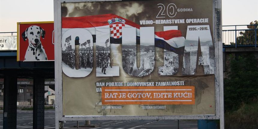 U Zagrebu osvanule poruke protiv vojnog mimohoda, Izvor: N1 U Zagrebu osvanule poruke protiv vojnog mimohoda, Izvor: N1