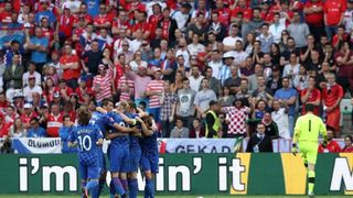 Stadion Geoffroy-Guichard, Saint-Etienne, UEFA EURO 2016., 2. kolo, skupina D, Česka – Hrvatska. Photo: PIXSELL Stadion Geoffroy-Guichard, Saint-Etienne, UEFA EURO 2016., 2. kolo, skupina D, Česka – Hrvatska. Photo: PIXSELL