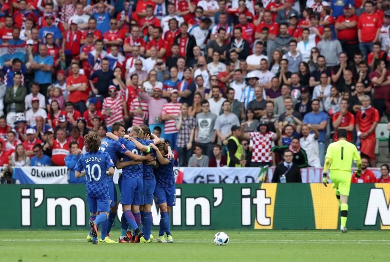 Stadion Geoffroy-Guichard, Saint-Etienne, UEFA EURO 2016., 2. kolo, skupina D, Česka – Hrvatska. Photo: PIXSELL Stadion Geoffroy-Guichard, Saint-Etienne, UEFA EURO 2016., 2. kolo, skupina D, Česka – Hrvatska. Photo: PIXSELL