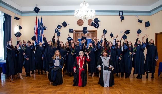 Rektorica Vican: Vaša radost i postignuća nadahnuće su nam za nove generacije studenata