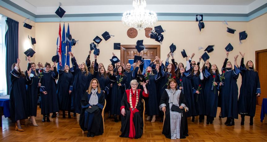 Rektorica Vican: Vaša radost i postignuća nadahnuće su nam za nove generacije studenata