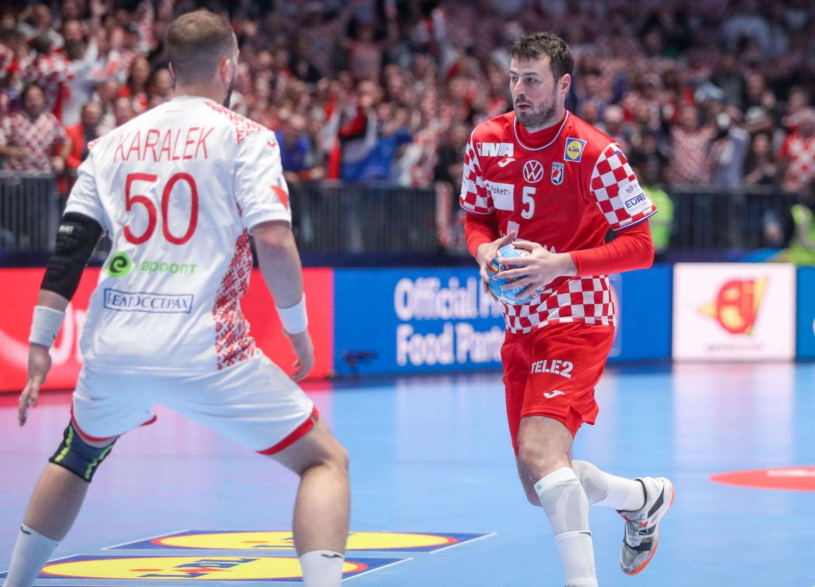 EP 2020: Hrvatska – Bjelorusija 31-23 EP 2020: Hrvatska – Bjelorusija 31-23