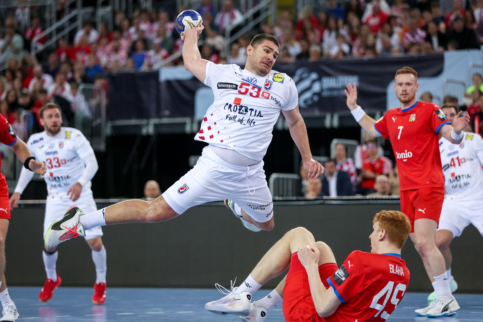 Kvalifikacije za EHF EURO 2026., skupina 5, Hrvatska – Češka
