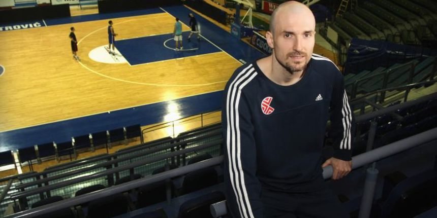 Slaven Rimac, bivsi kosarkas i sadasnji trener Cibone. Photo: Zarko Basic/PIXSELL